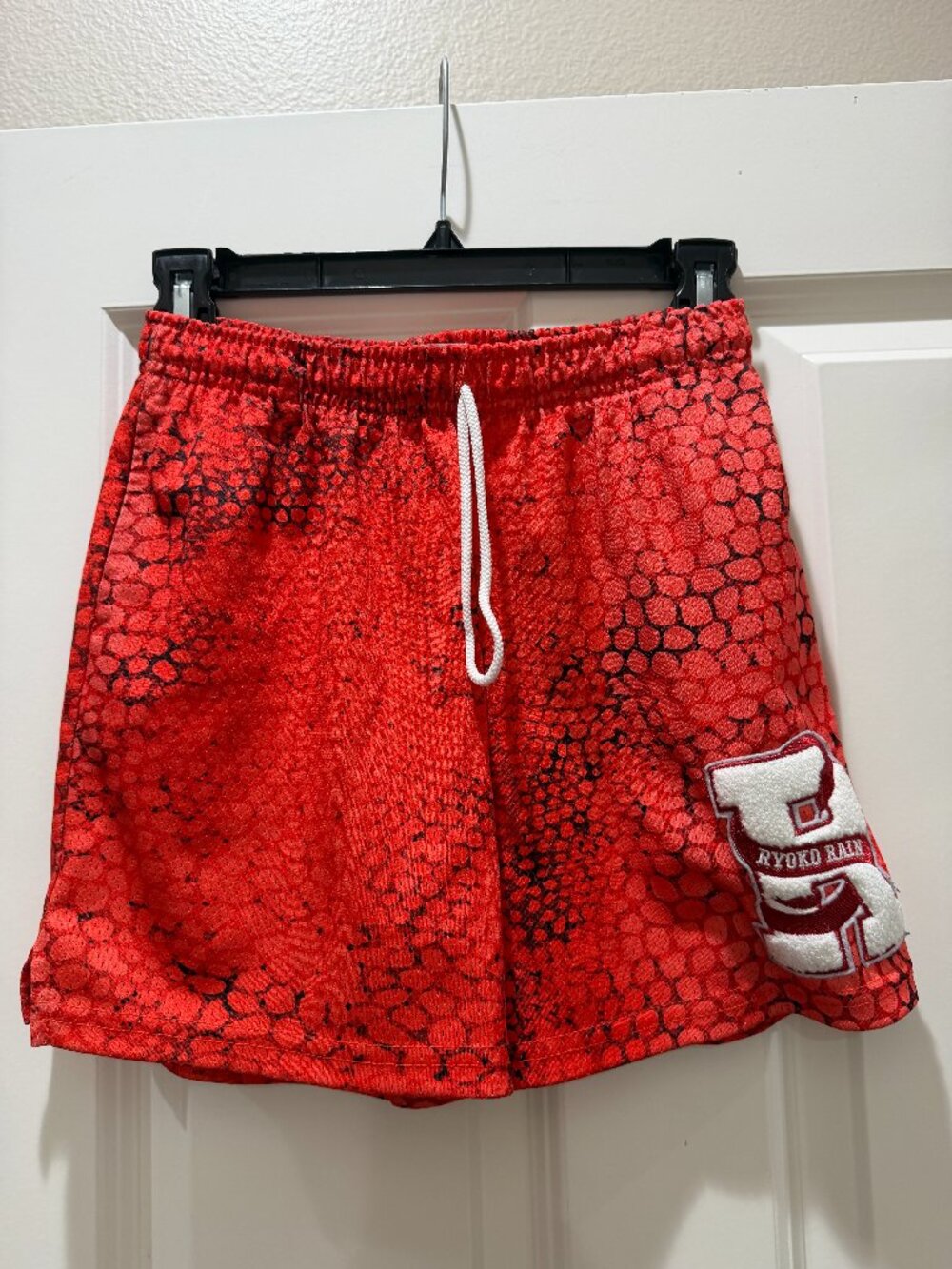 🏀 RYOKO RAIN Youth XL Shorts Forever Inspired Red Snake 🏀 (SOLD OUT PRINT!)